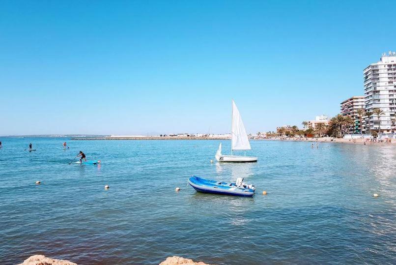 Apartamento Comodo A 300 Metros De La Playa Santa Pola Bagian luar foto